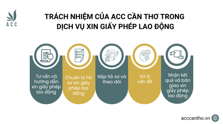 Trách nhiệm của ACC Cần Thơ trong dịch vụ xin giấy phép lao động