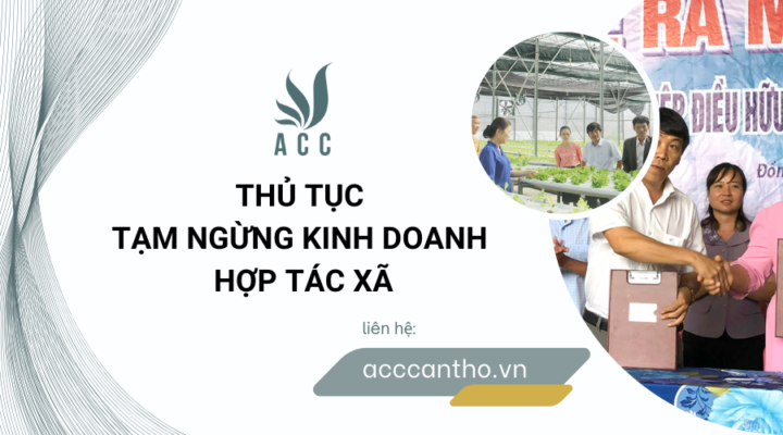 Thủ tục tạm ngừng kinh doanh hợp tác xã