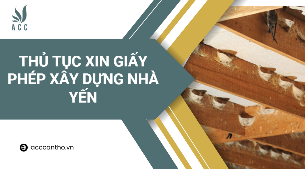 Thủ tục xin giấy phép xây dựng nhà yến