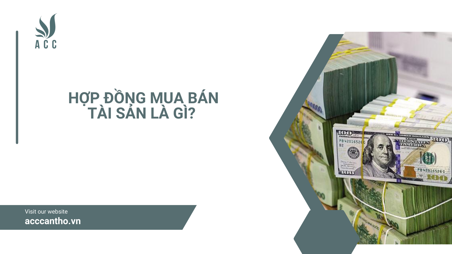 Hợp đồng mua bán tài sản là gì?