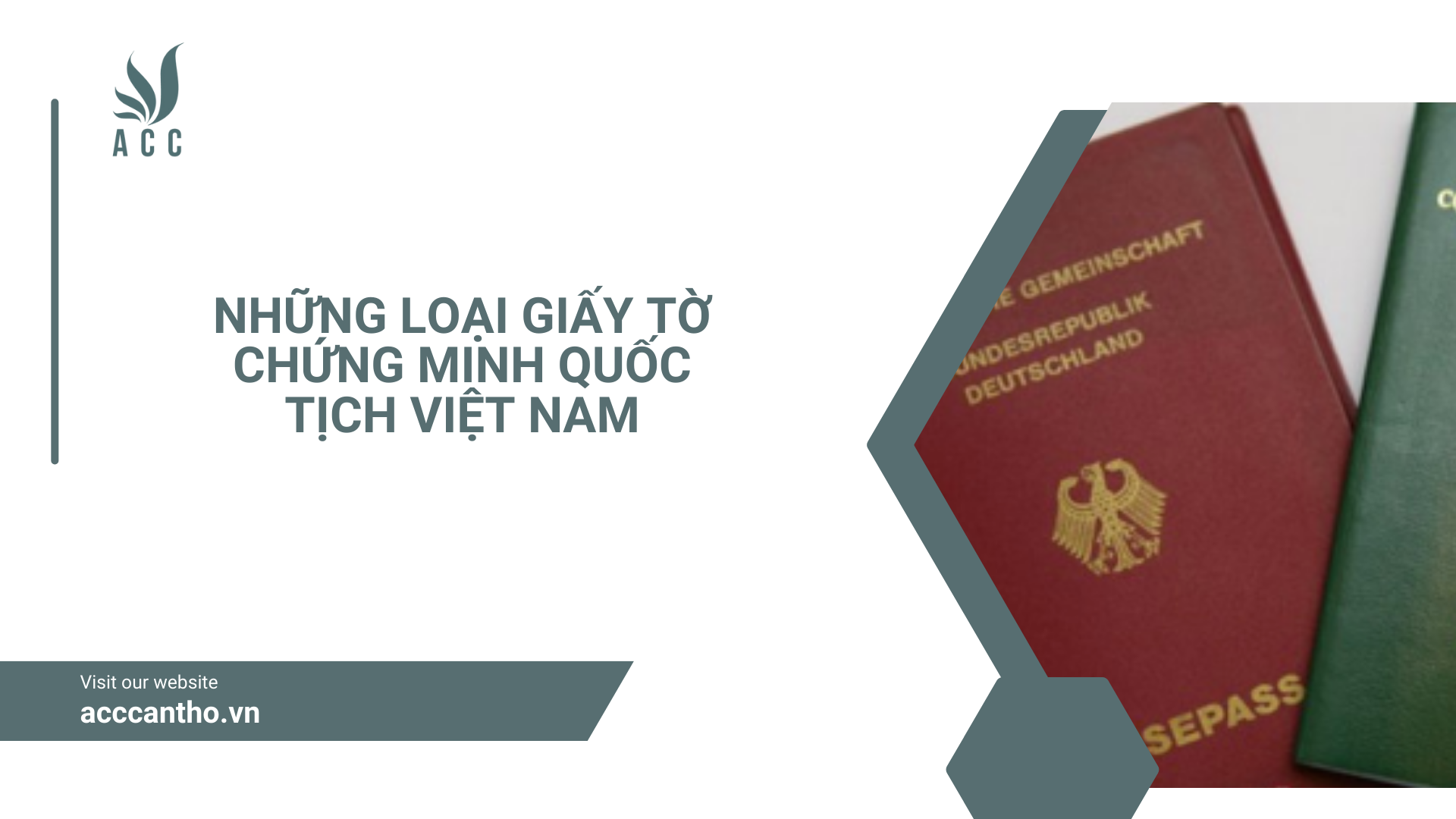 giấy tờ chứng minh quốc tịch Việt Nam