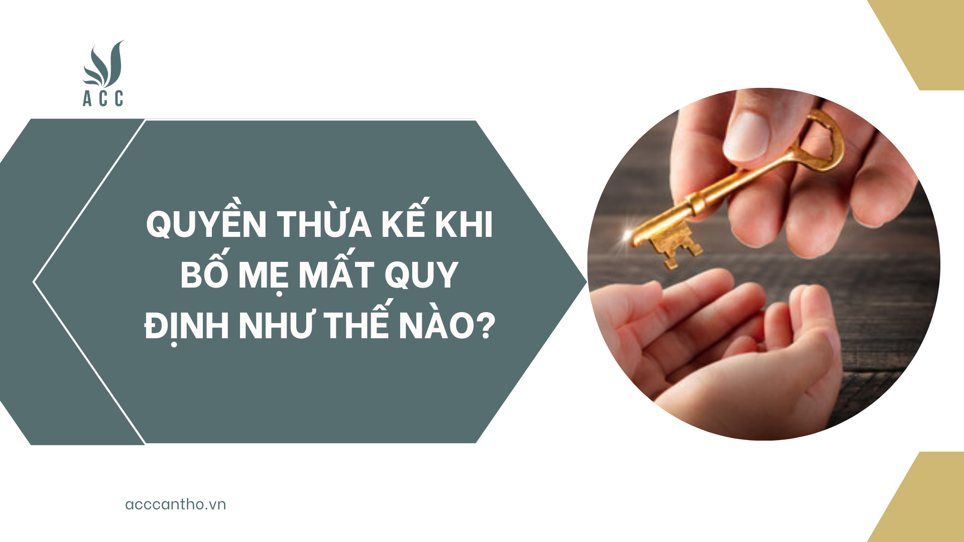 Quyền thừa kế khi bố mẹ mất quy định như thế nào?