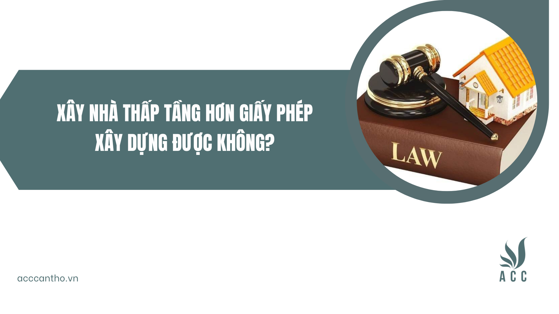 xây thấp tầng hơn giấy phép xây dựng