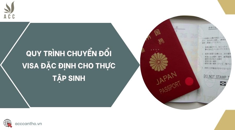 Quy trình chuyển đổi visa đặc định cho thực tập sinh