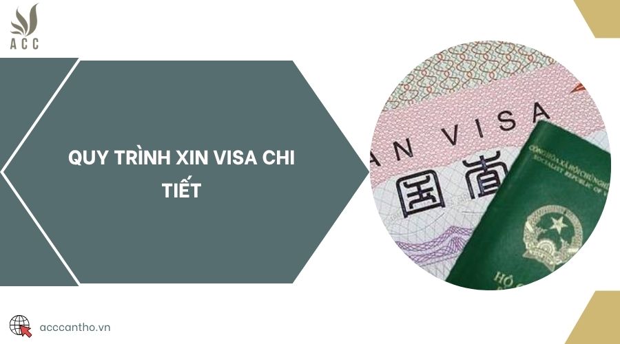 Quy trình xin visa chi tiết