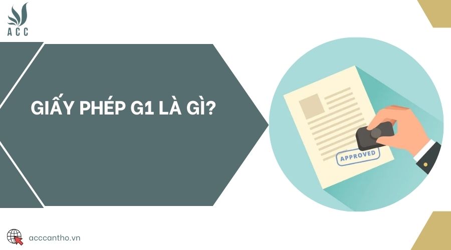 Giấy phép G1 là gì?