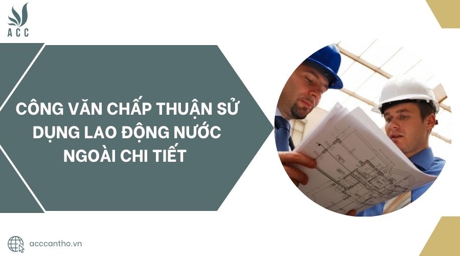 Công văn chấp thuận sử dụng lao động nước ngoài chi tiết 
