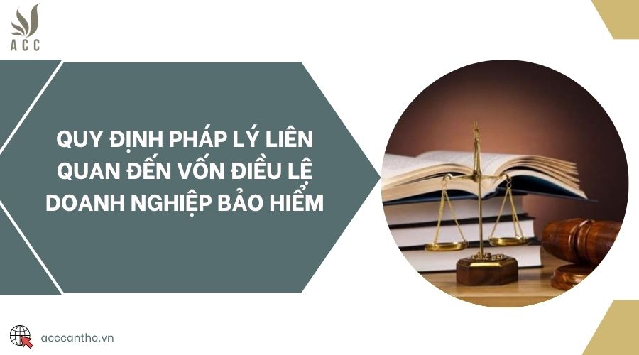 Quy định pháp lý liên quan đến vốn điều lệ doanh nghiệp bảo hiểm