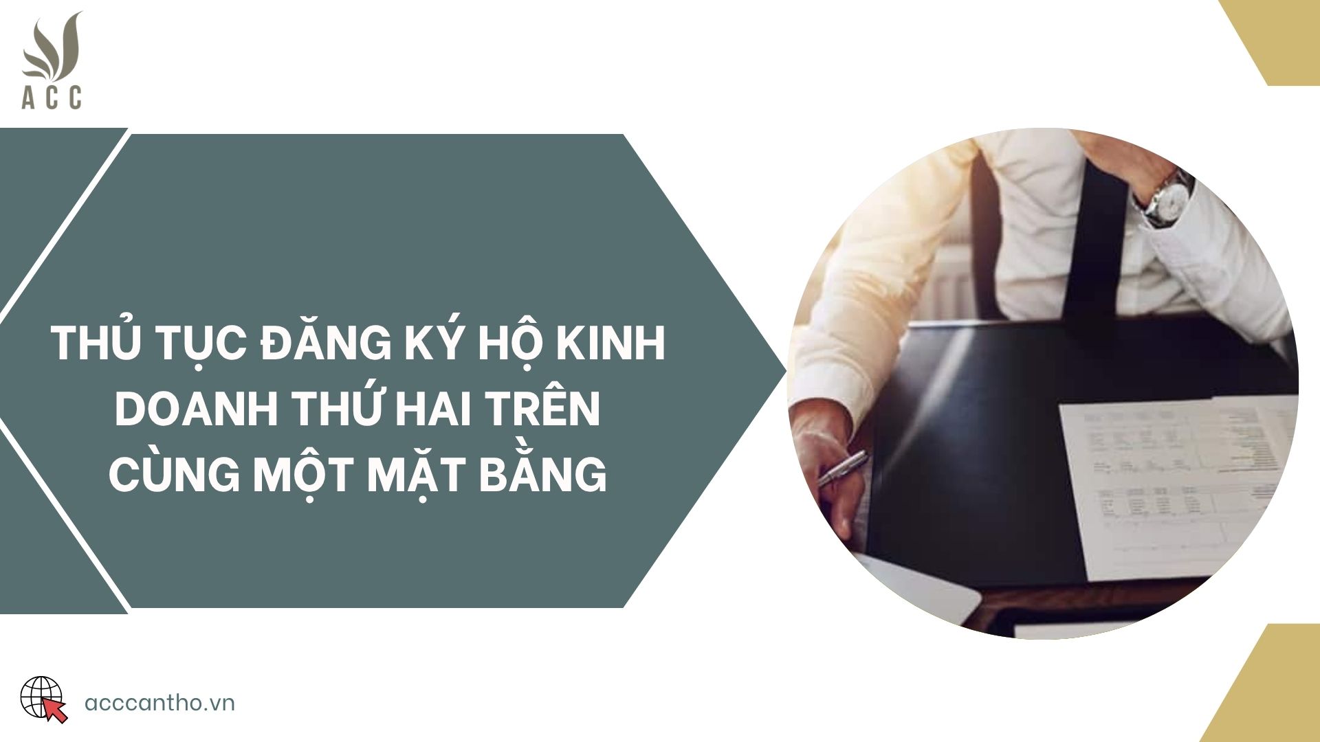 Thủ tục đăng ký hộ kinh doanh thứ hai trên cùng một mặt bằng