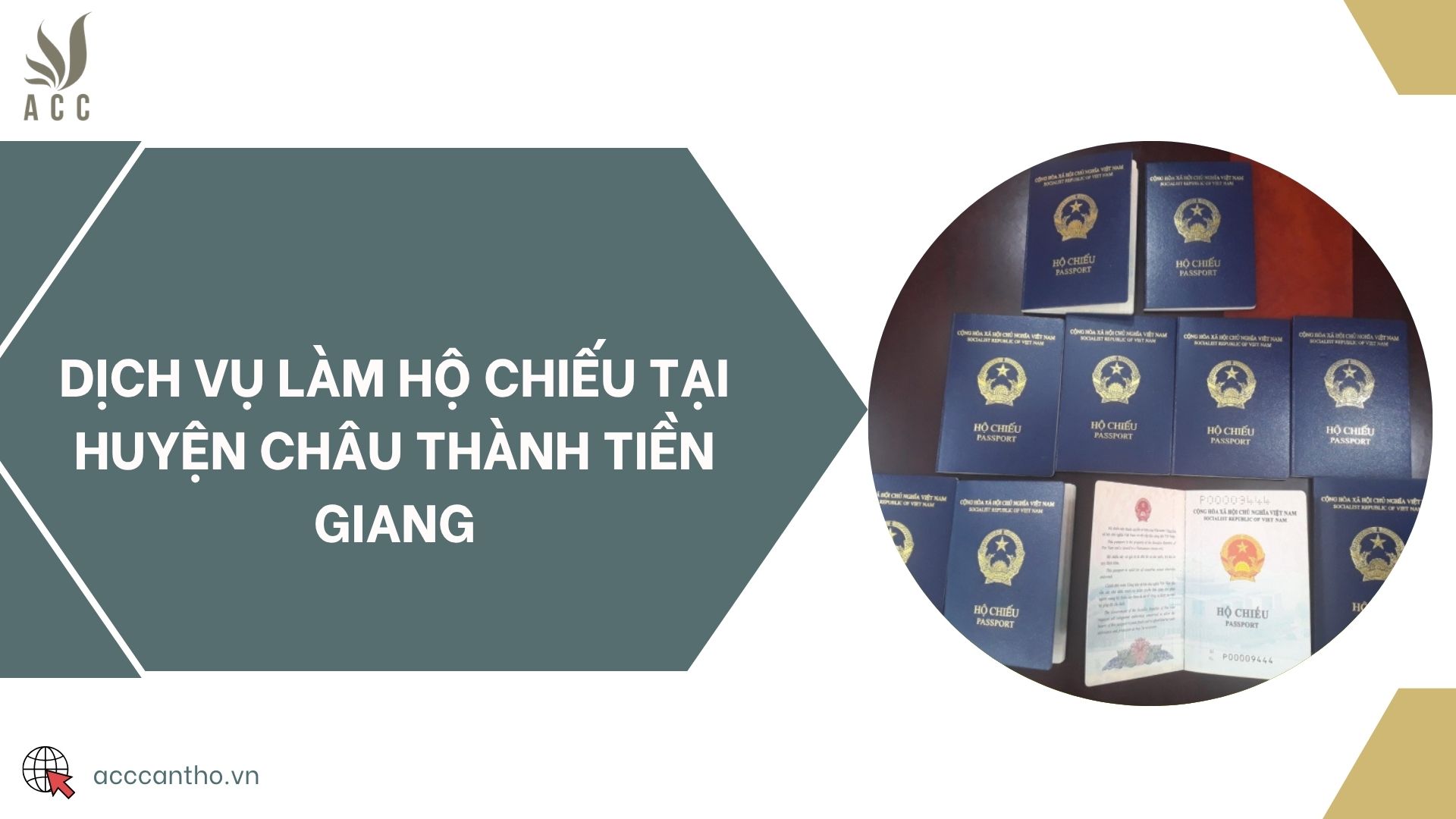 Dịch vụ làm hộ chiếu tại huyện Châu Thành Tiền Giang