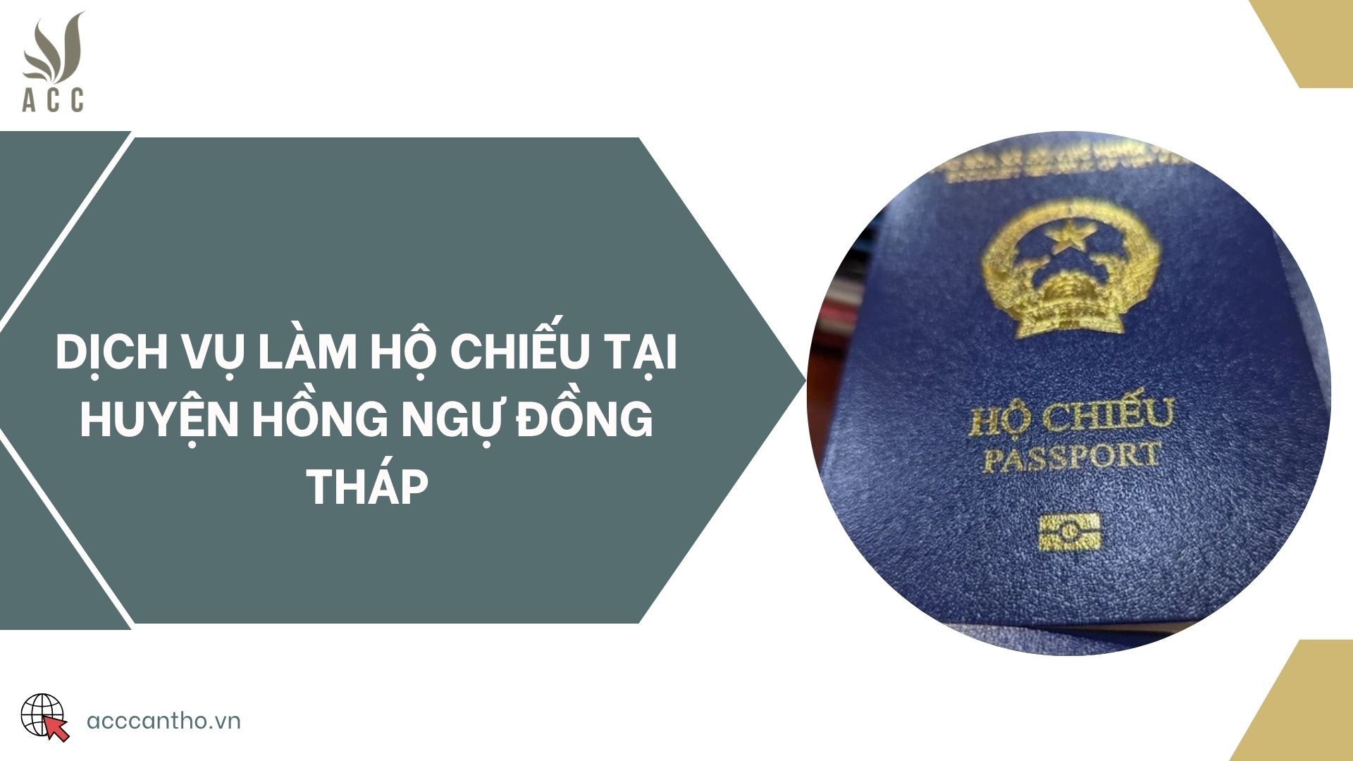 Dịch vụ làm hộ chiếu tại huyện Hồng Ngự Đồng Tháp