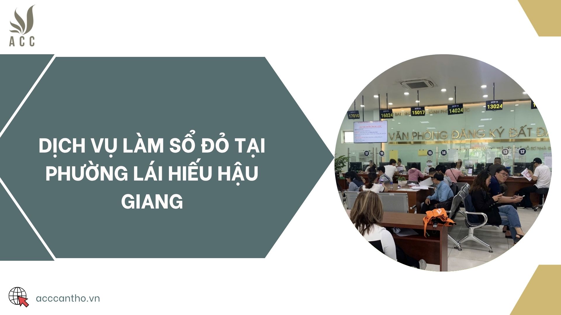 Dịch vụ làm sổ đỏ tại phường Lái Hiếu Hậu Giang