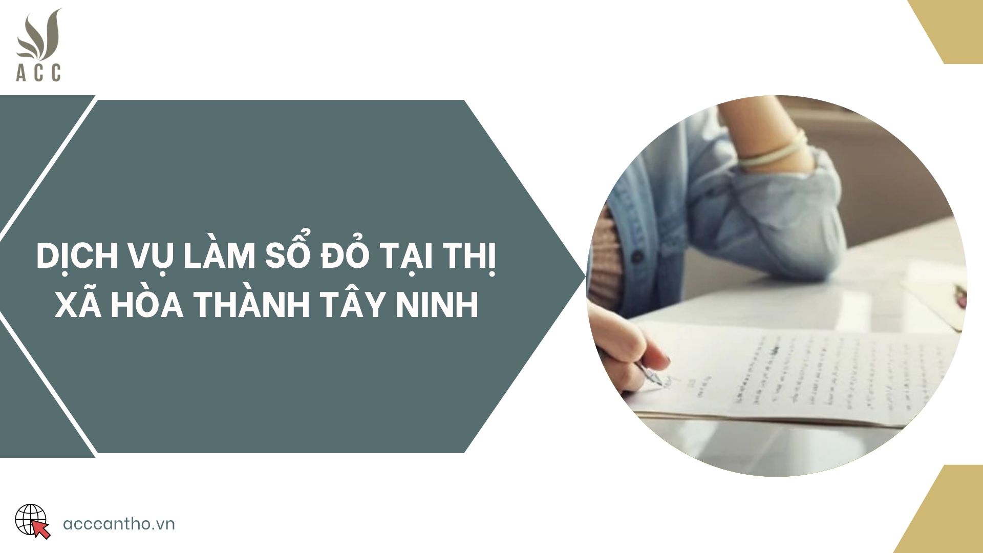 Dịch vụ làm sổ đỏ tại thị xã Hòa Thành Tây Ninh