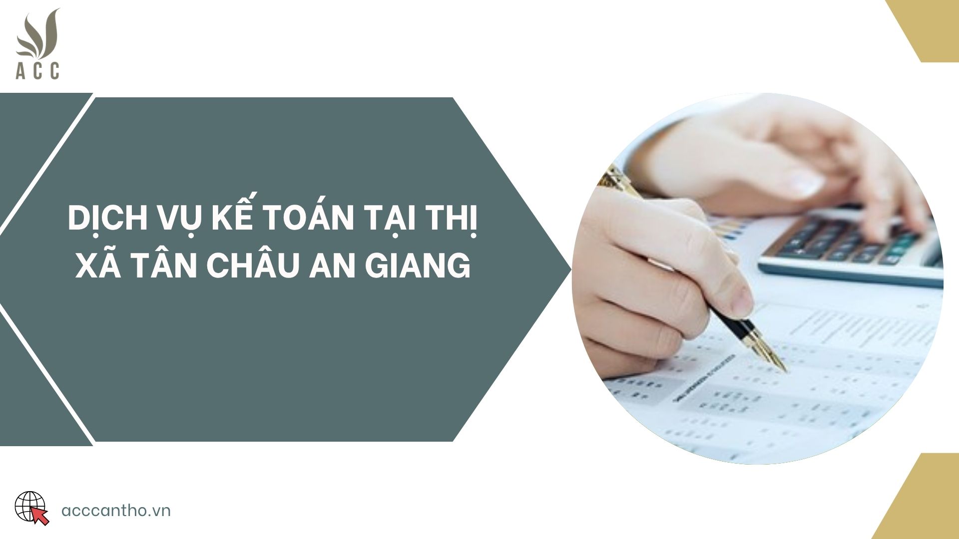 Dịch vụ kế toán tại thị xã Tân Châu An Giang