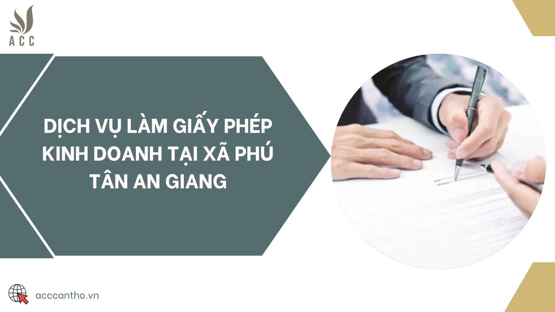Dịch vụ làm giấy phép kinh doanh tại xã Phú Tân An Giang