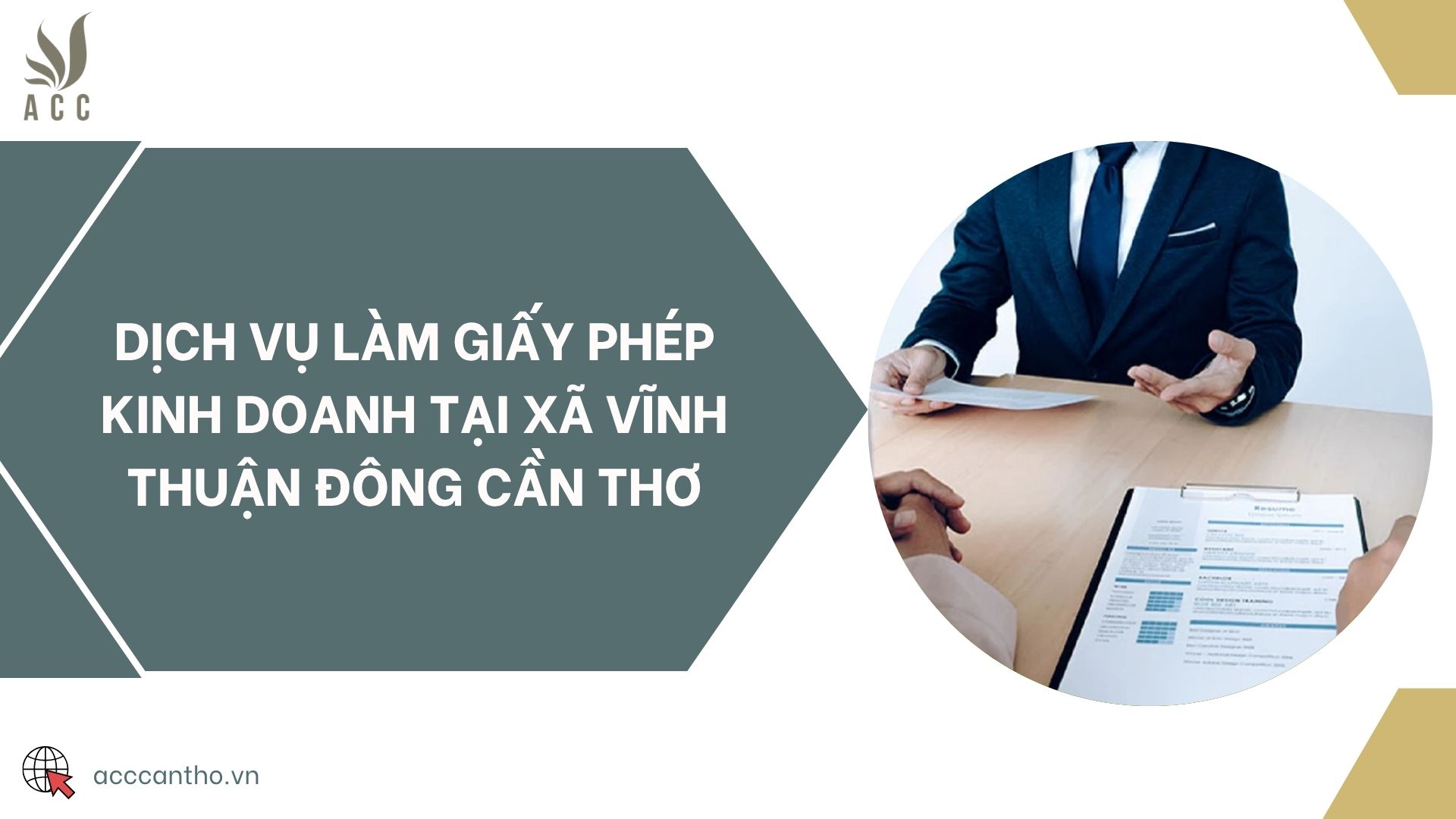 Dịch vụ làm giấy phép kinh doanh tại xã Vĩnh Thuận Đông Cần Thơ