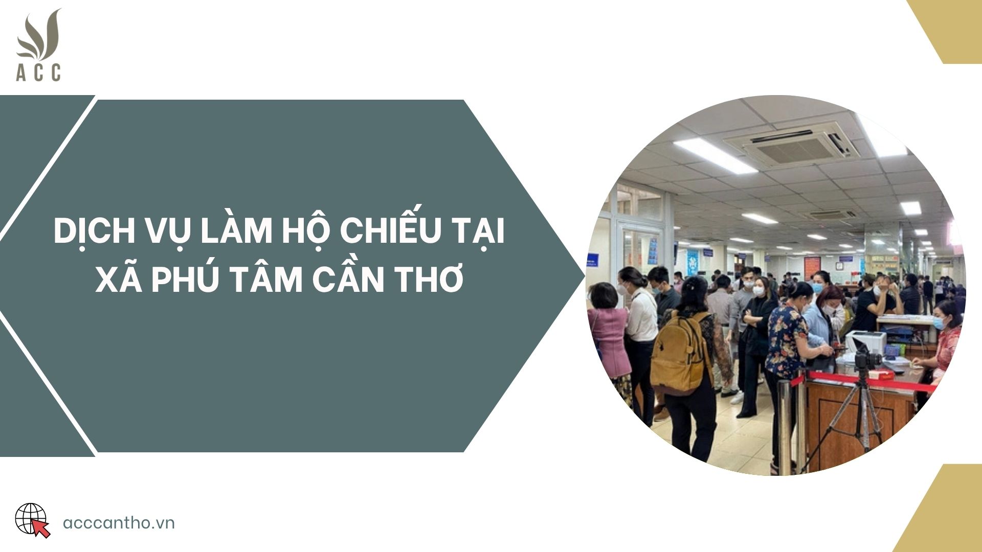 Dịch vụ làm hộ chiếu tại xã Phú Tâm Cần Thơ