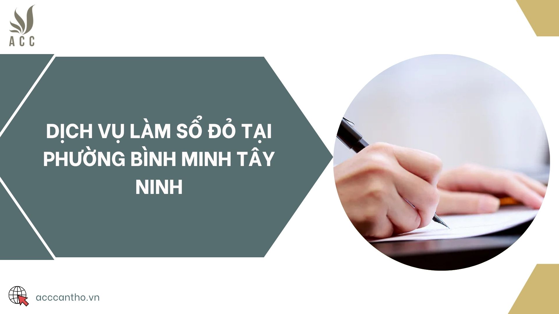 Dịch vụ làm sổ đỏ tại phường Bình Minh Tây Ninh