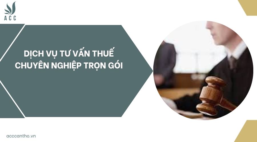 Dịch vụ tư vấn thuế​