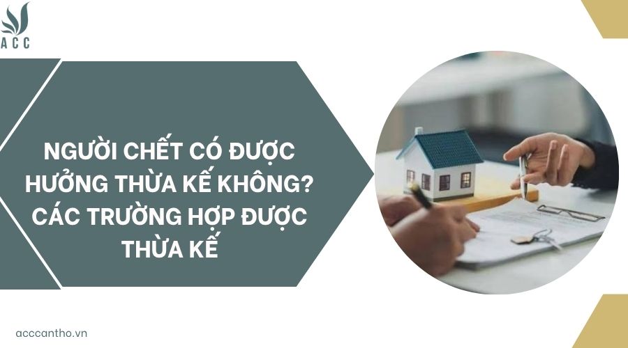 Người chết có được hưởng thừa kế không? Các trường hợp được thừa kế