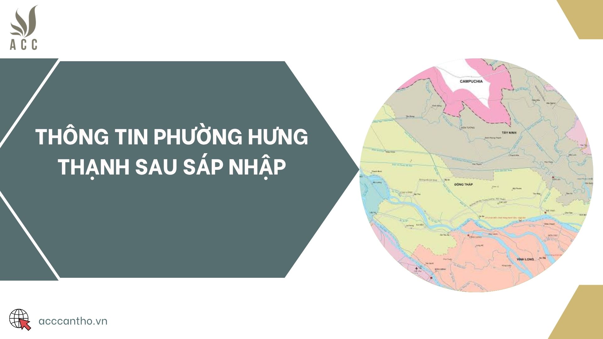 Thông tin phường Hưng Thạnh sau sáp nhập