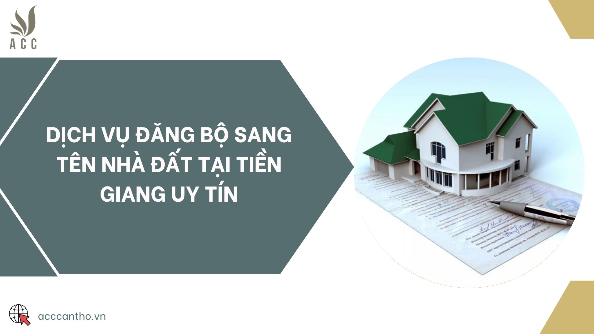 Dịch vụ đăng bộ sang tên nhà đất tại Tiền Giang uy tín