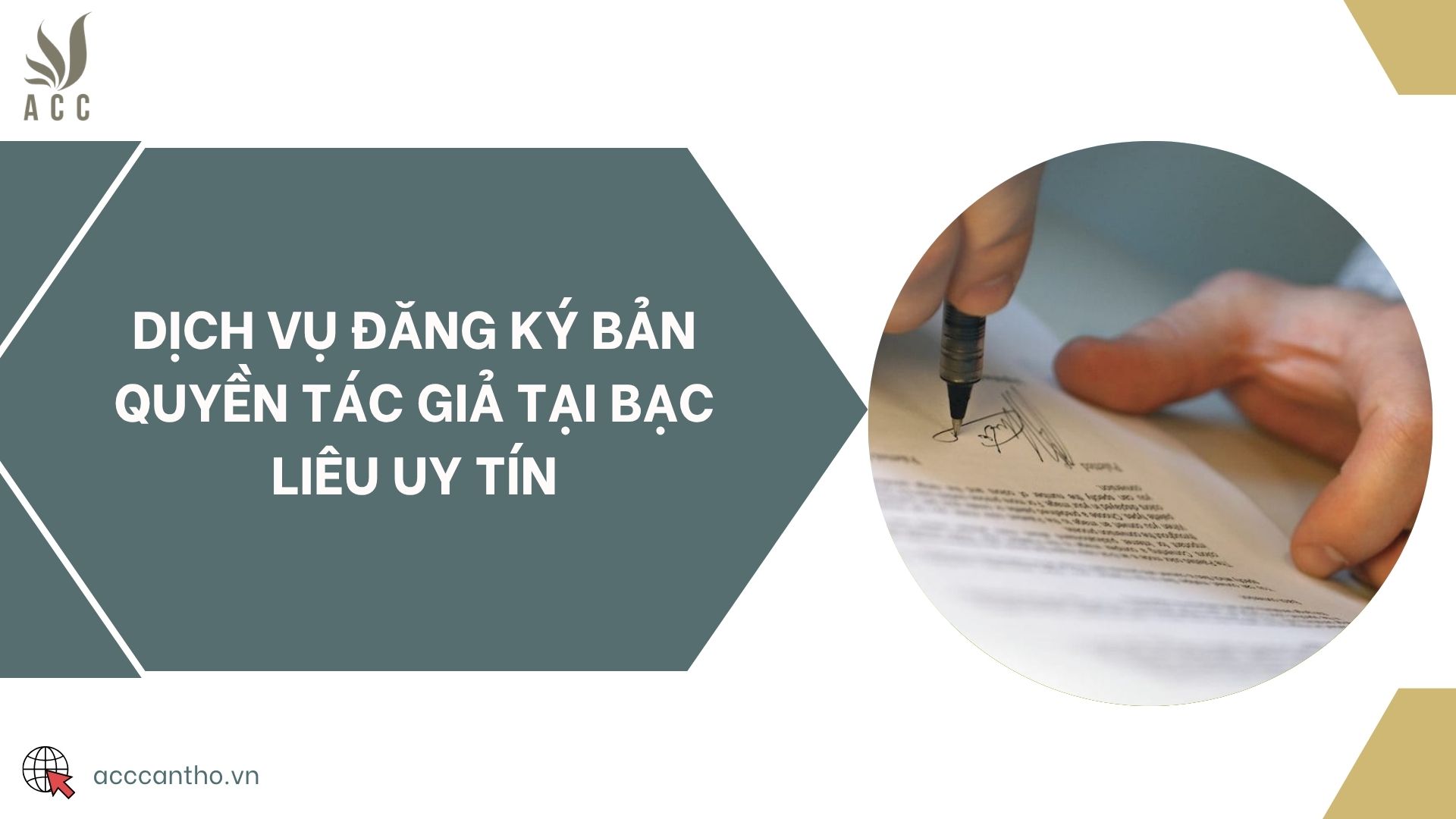 Dịch vụ đăng ký bản quyền tác giả tại Bạc Liêu uy tín